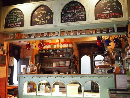 Chilimosa inside. Lovely tiny restaurant. at Chilimosa in Tarifa