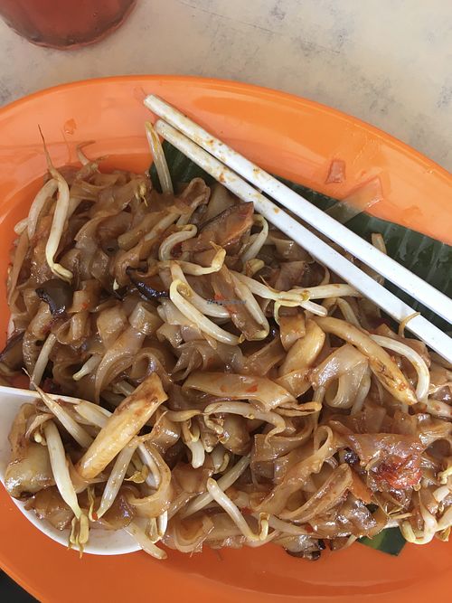 Char kway teow   at Jian Jian Vegetarian Food in Penang