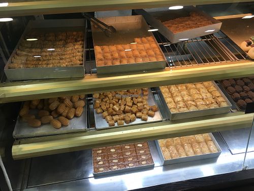 Vegan baklava   at Pasalidis in Thessaloniki