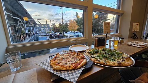 Pizza at Virtuous Pie in Portland