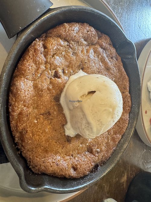 Skillet cookie   at Donna Jean in San Diego
