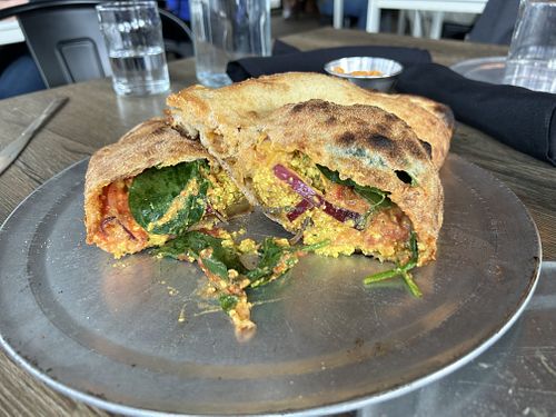 Inside breakfast in bed - really yummy!   at Donna Jean in San Diego