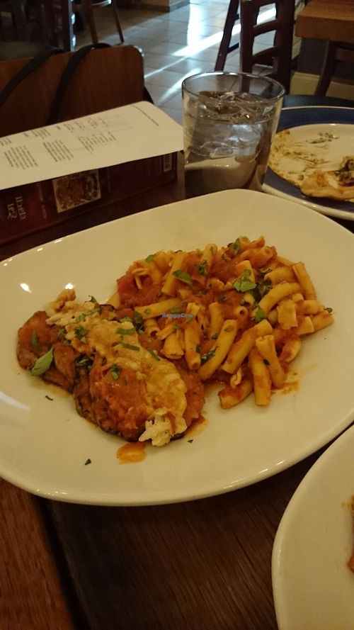 Eggplant parmesan  at The Greyhound Cafe in Malvern
