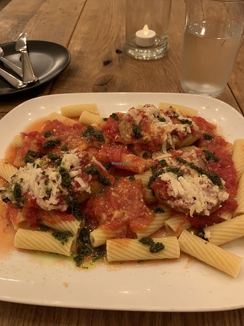 Eggplant Parmigiana  at The Greyhound Cafe in Malvern