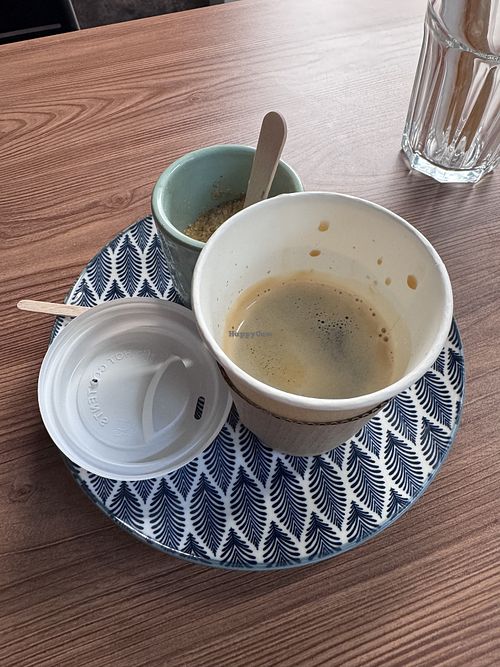 Coffee  at PieRogi Vegan in Wroclaw