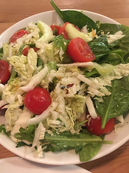 Side salad  at Ludwig Burger in Salzburg