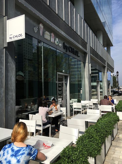 Outdoor Seating  at By Chloe - Seaport Blvd in Boston