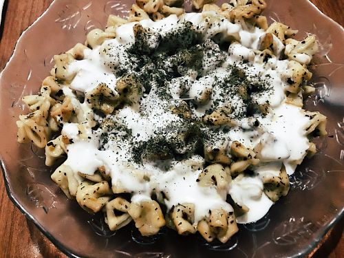 Vegan Manti at Feslegen Butik in Izmit