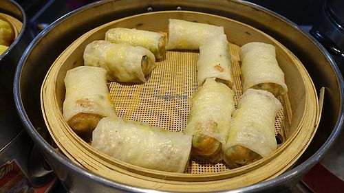 dim sum  at Puti Vegetarian in Xiamen