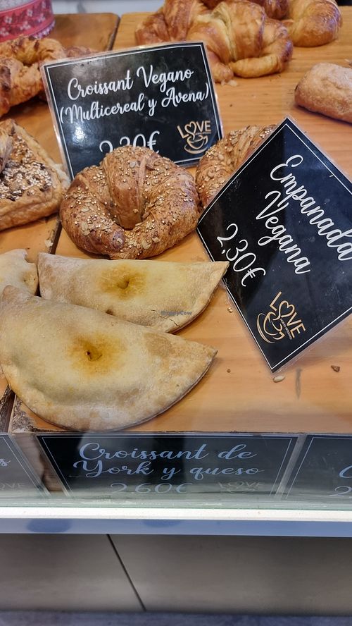 Croissant & Empanada at Love Horno Artesano in Sevilla