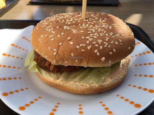 The classic burger at Vega'Sun in Golfe-juan