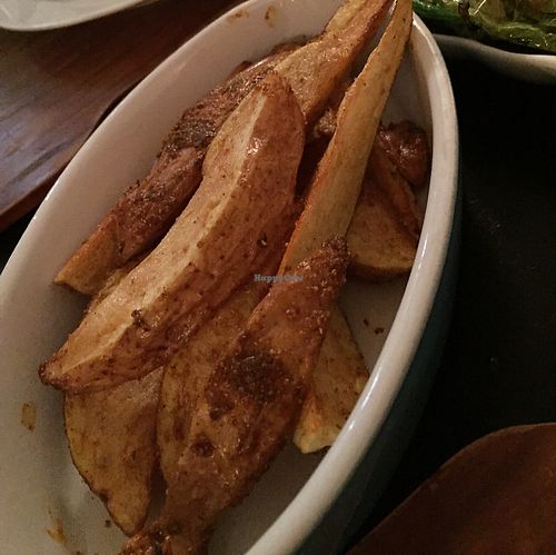 spicy potato at As 7 Maravilhas in Porto