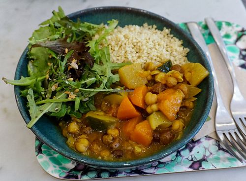 Quinoa tagine at Maisie Cafe in Paris