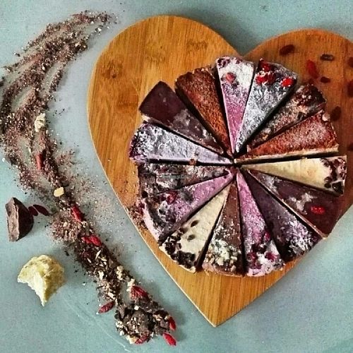 yum at The Raw Ginger Piece in Edinburgh