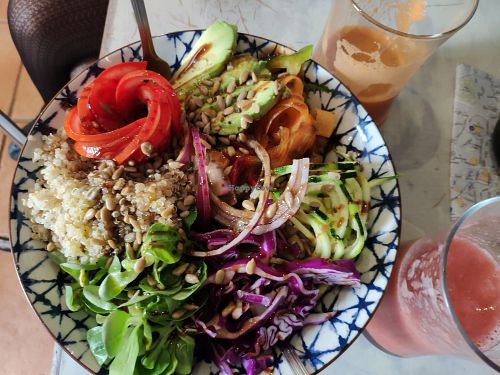 Budda Bowl at La Libelula in Cordoba