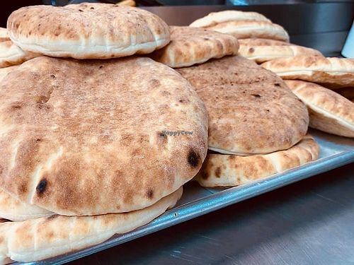 pita at Falafel St. Jacques in Montreal