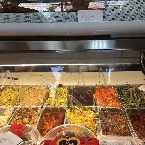 Choix de salades at Falafel St. Jacques in Montreal