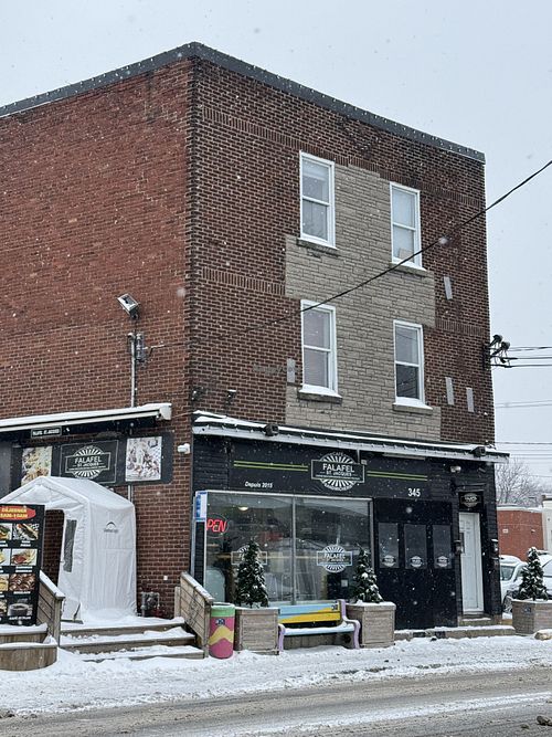   at Falafel St. Jacques in Montreal