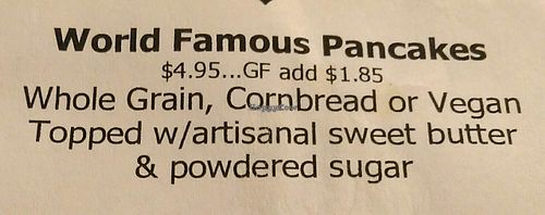 They have vegan butter and pure maple syrup at Jack & Diane's  in Fernandina Beach