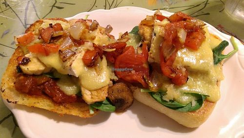 Veggie Benedict (veganized) at Jack & Diane's  in Fernandina Beach