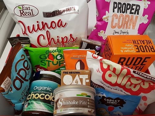 Many varieties of both savoury and sweet goods by many top branded vegan specialists.. at Heavenly Free From Foods in Newcastle-under-lyme