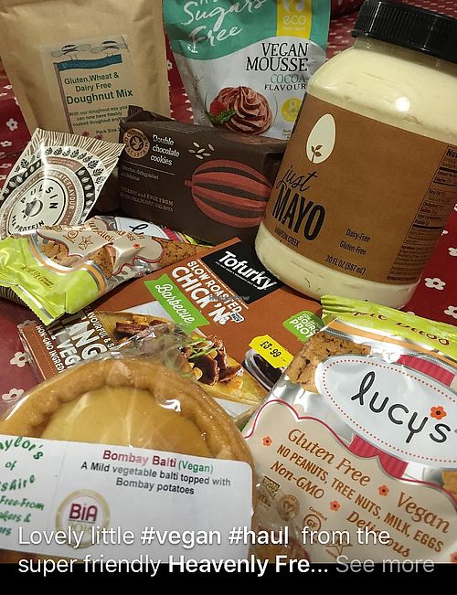 A warmer welcome you could not hope to find! Thank you Paul.
Well thought out , well researched selection of hard to come by free from and vegan products. Grab a cup of tea and a cake and have a chat:) at Heavenly Free From Foods in Newcastle-under-lyme