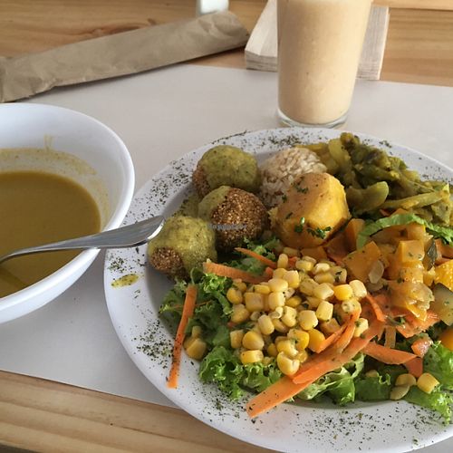 menu del dia at Origenes Comida Saludable in Pereira