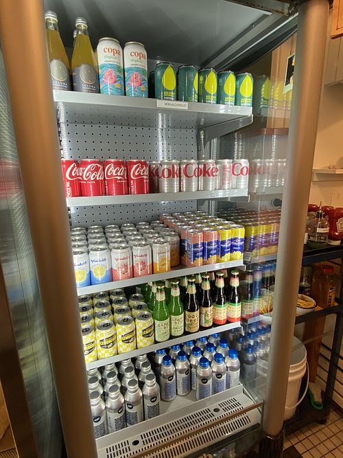 Non-alcohol beverages  at The Canteen  in Provincetown