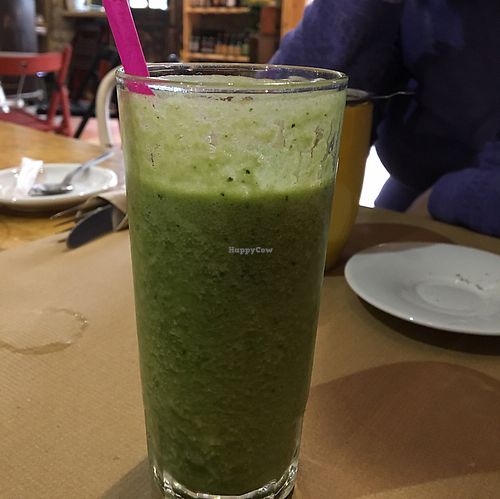 Green Alkalising Smoothie at Green Zone in Gijon