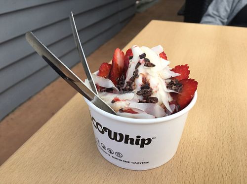 coco whip lammington sundae  at MYLK + KO in New Farm