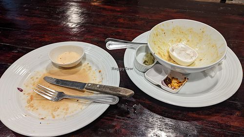 Almost licked the plates clean at Tofu Kitchen in Koh Chang