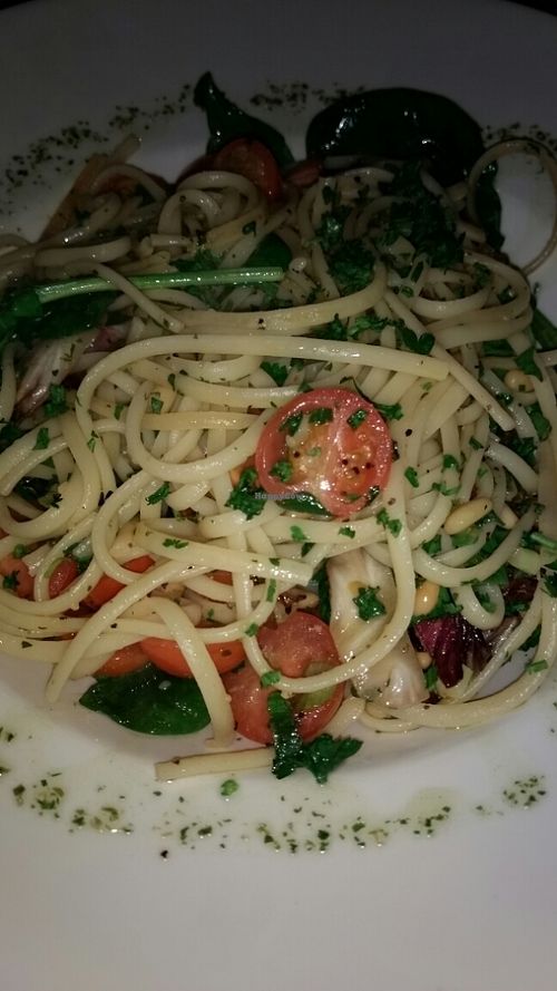 pasta at Casa Mia in Dumfries