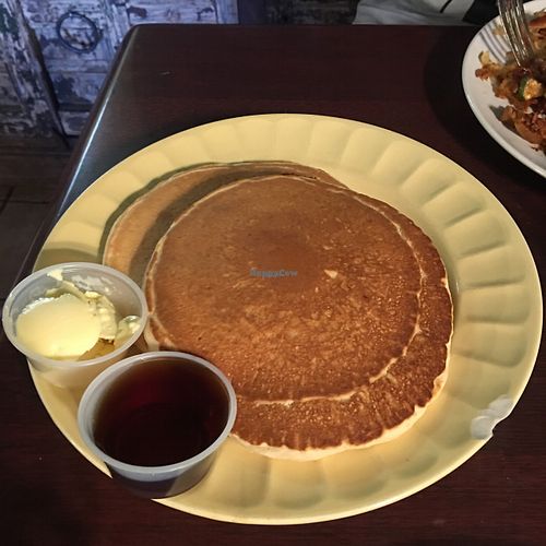Vegan pancakes at Aunt Yese's Home Cooking in Garden Grove