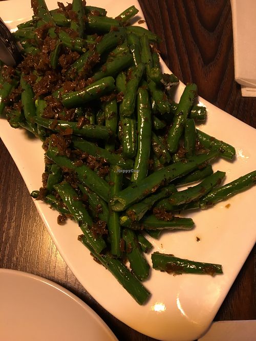 Green beans at Sichuan Kitchen in Portland