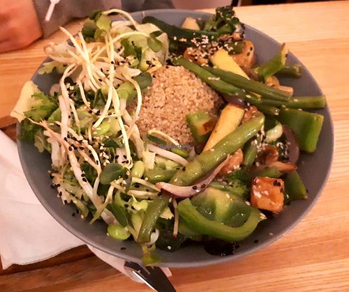 Nice fresh veggies at Wegeguru in Warsaw