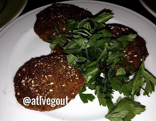 Ta'ameya (falafel) at Felfela in Cairo