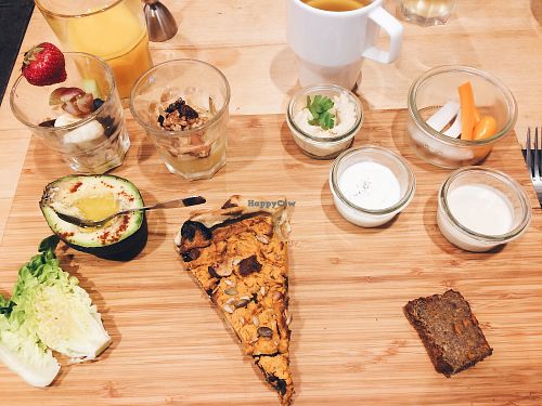 Vegan brunch  at La Graffateria in Strasbourg