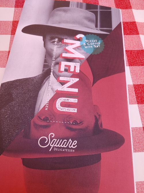 Menu at Square Delicatessen in Strasbourg