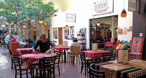 Hall Seating at Sabor Peruano in Santa Fe