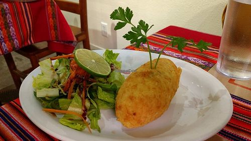 Potato Queen at Sabor Peruano in Santa Fe