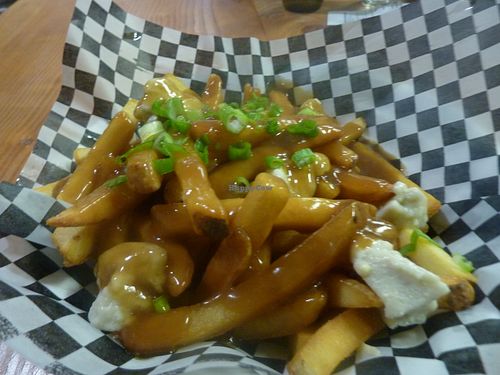 Very good poutine at The Very Good Butchers in Victoria