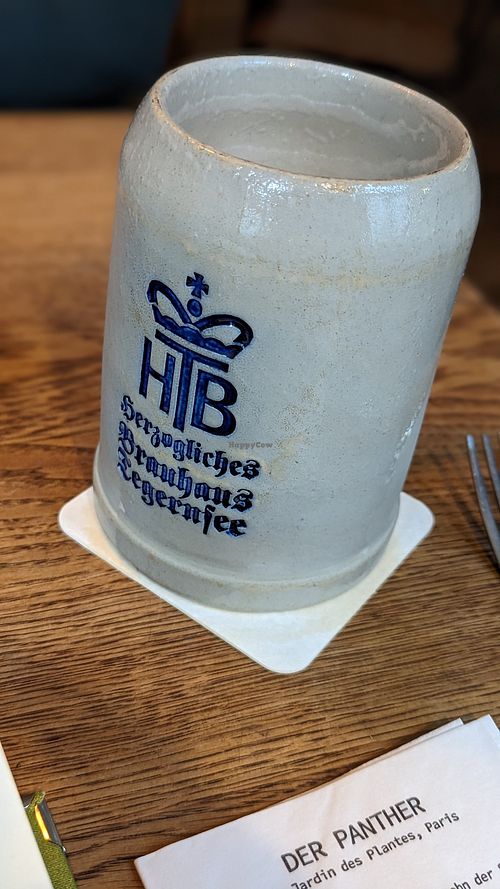 Local lager. Yum at SIGGIS v/gan dine & co. in Munich