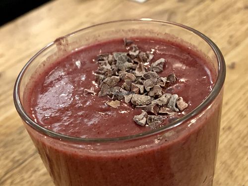 smoothie at SIGGIS v/gan dine & co. in Munich