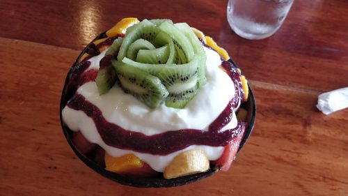 Fruit and cereal bowl at SHAKA - Bohol in Panglao