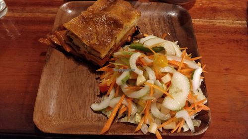 Really really good lasagne and salad at SHAKA - Bohol in Panglao