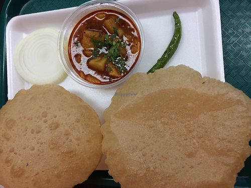 Aloo Curry & Puri at Desi Street Food in Henrico