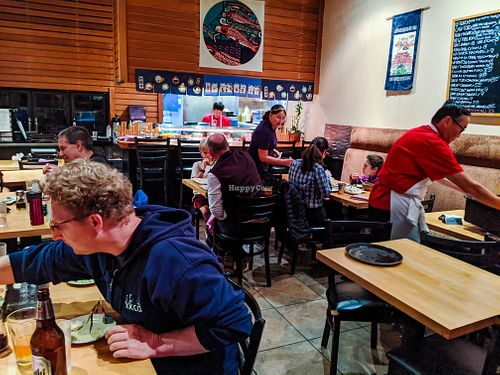 Inside of Kiku Shushi at Kiku Sushi in Berkeley