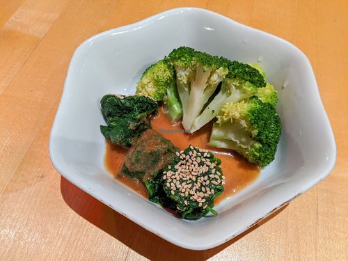 Vegan dish at Kiku Shushi at Kiku Sushi in Berkeley