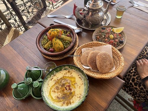   at Zeitoun Cafe in Marrakech