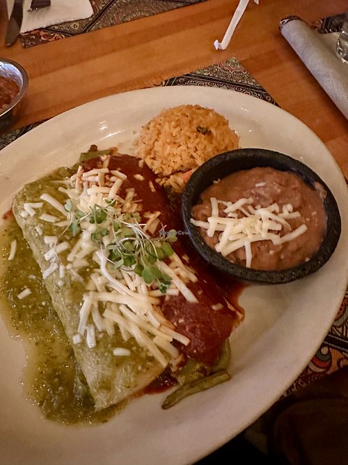 Enchilada Combination Plate (choose your protein )  at Hugo's Cocina  in San Diego